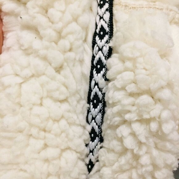 Women's SOFT Sherpa 16W 18W time and tru Oatmeal Heather Ivory - Picture 3 of 8